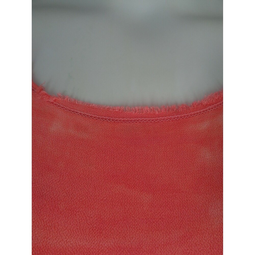Sam Lavi Sunset Soiree Frayed Tank Maxi Dress Size Medium Cover Up Ombré - Picture 8 of 12
